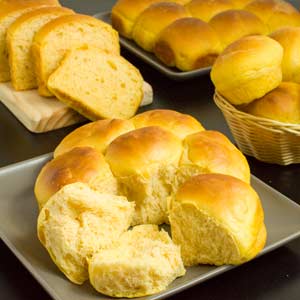 Sweet Potato Bread and Rolls
