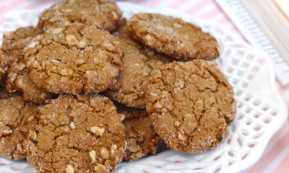 Molasses Oat Bran Cookies Recipe Share The Recipe