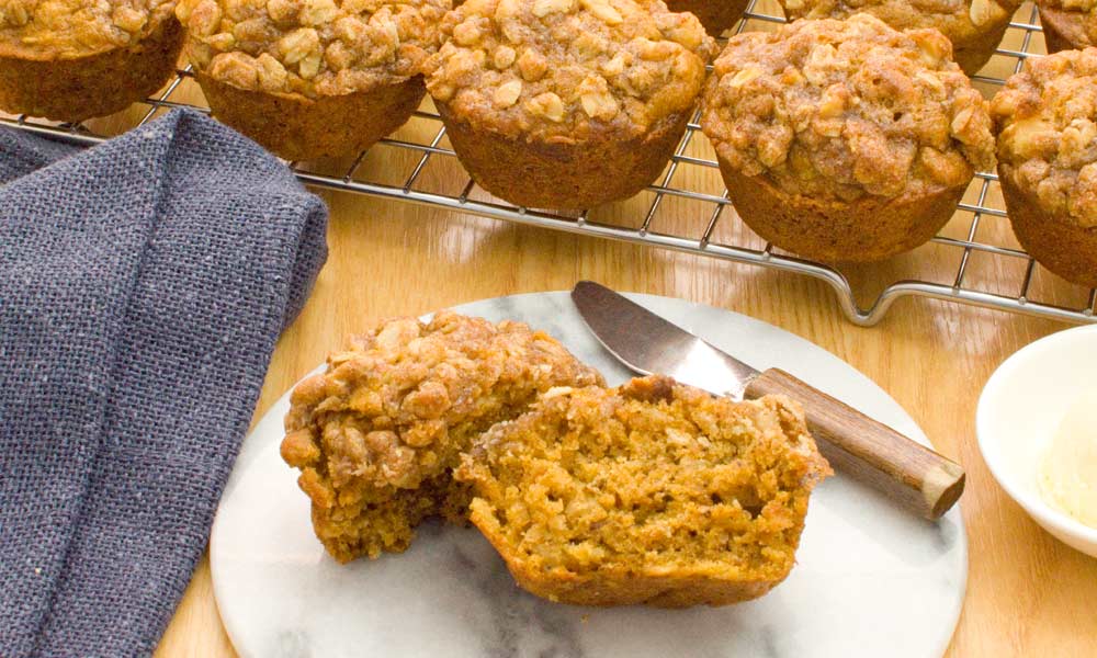 Sweet Potato with Oats Muffin Recipe | Share the Recipe