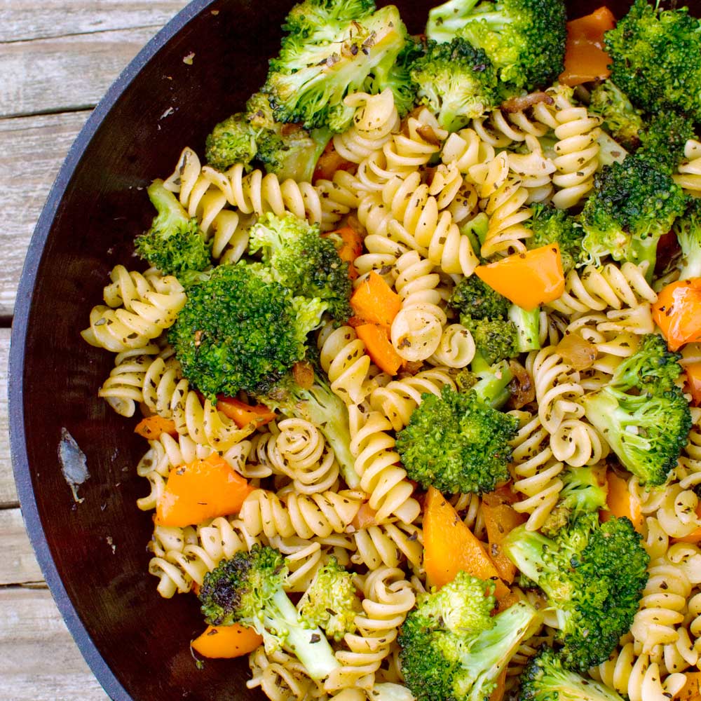 Pasta with Broccoli and Basil