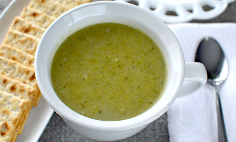 Broccoli Soup with Cheese