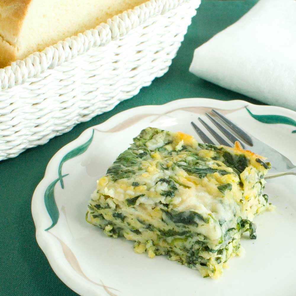 Spinach Cheese Squares Recipe | Share the Recipe